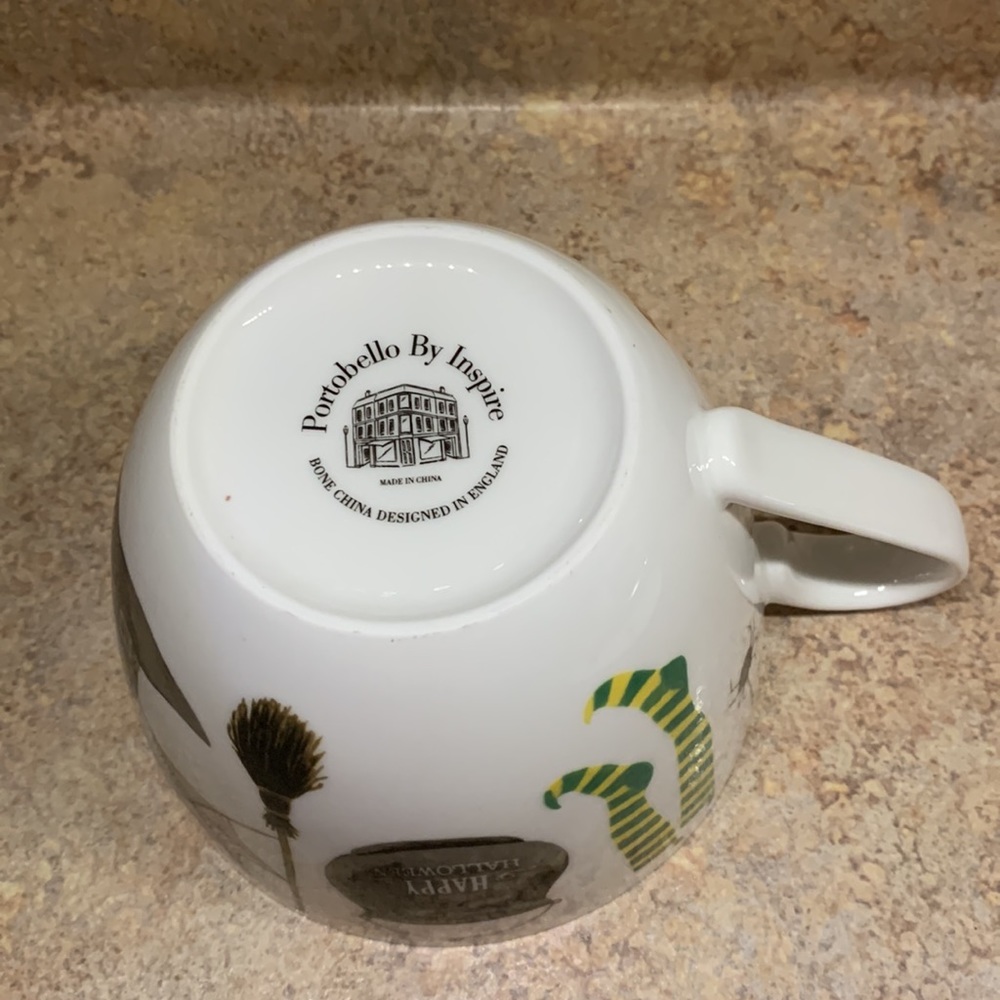 PORTOBELLO BY INSPIRE- BONE CHINA DESIGNED IN ENGLAND 🎃 COFFEE CUP - Picture 6 of 6